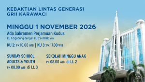 GRII Karawaci - Kebaktian Lintas Generasi (01 Nov 2026)