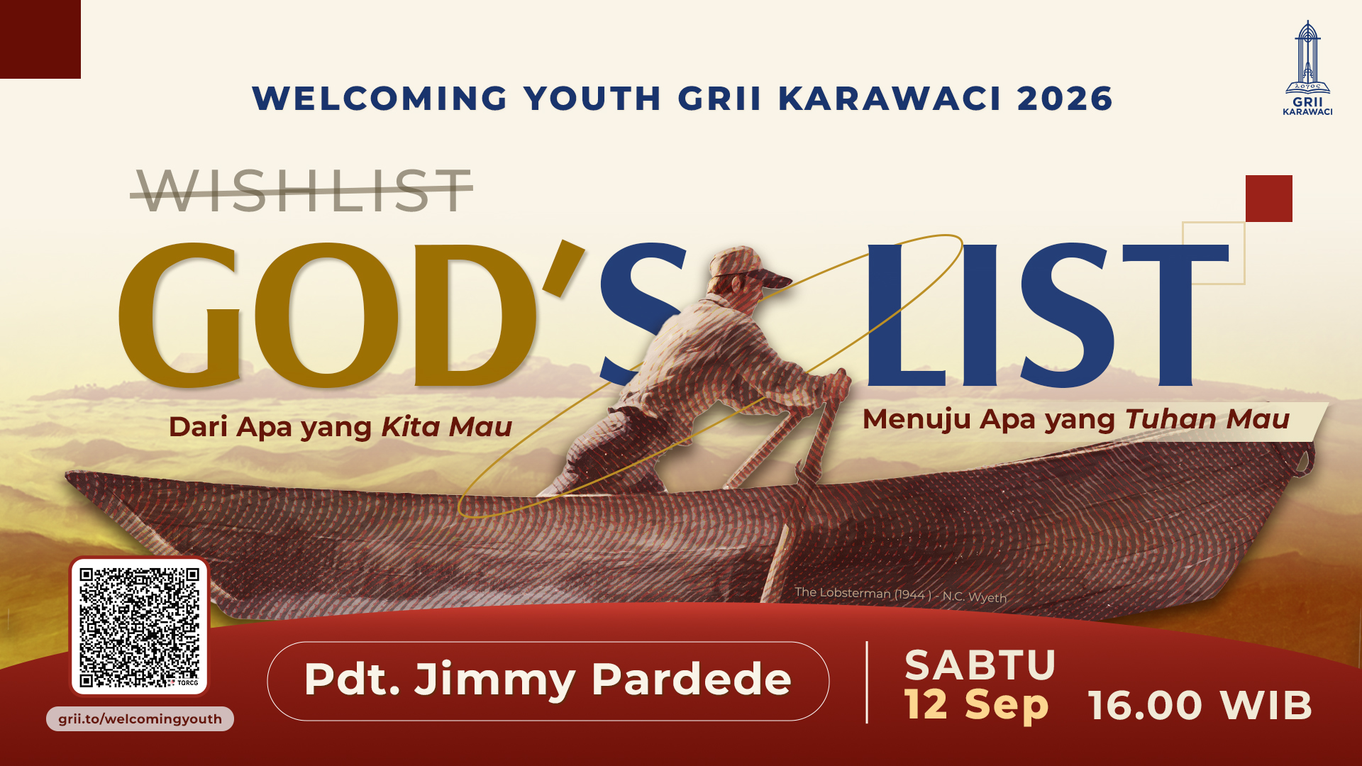 GRII Karawaci - PA Pemuda (Welcoming Youth 2026: God's List)