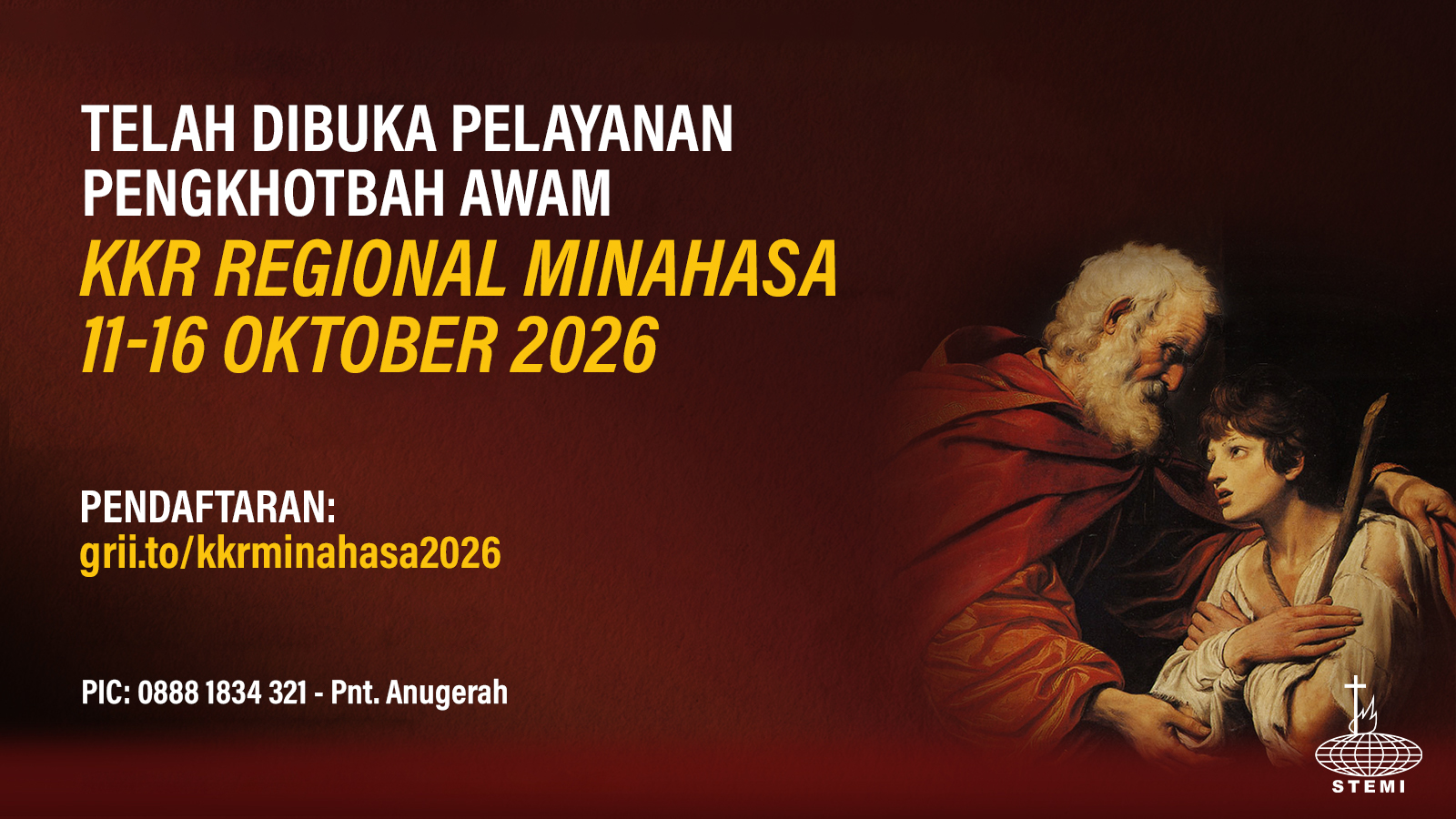 GRII Karawaci - Pelayanan Pengkhotbah Awam (KKR Regional Minahasa 11-16 Oktober 2026)