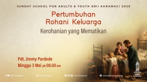 GRII Karawaci - SSAY (Pertumbuhan Rohani Keluarga: Kerohanian Yang Mematikan)