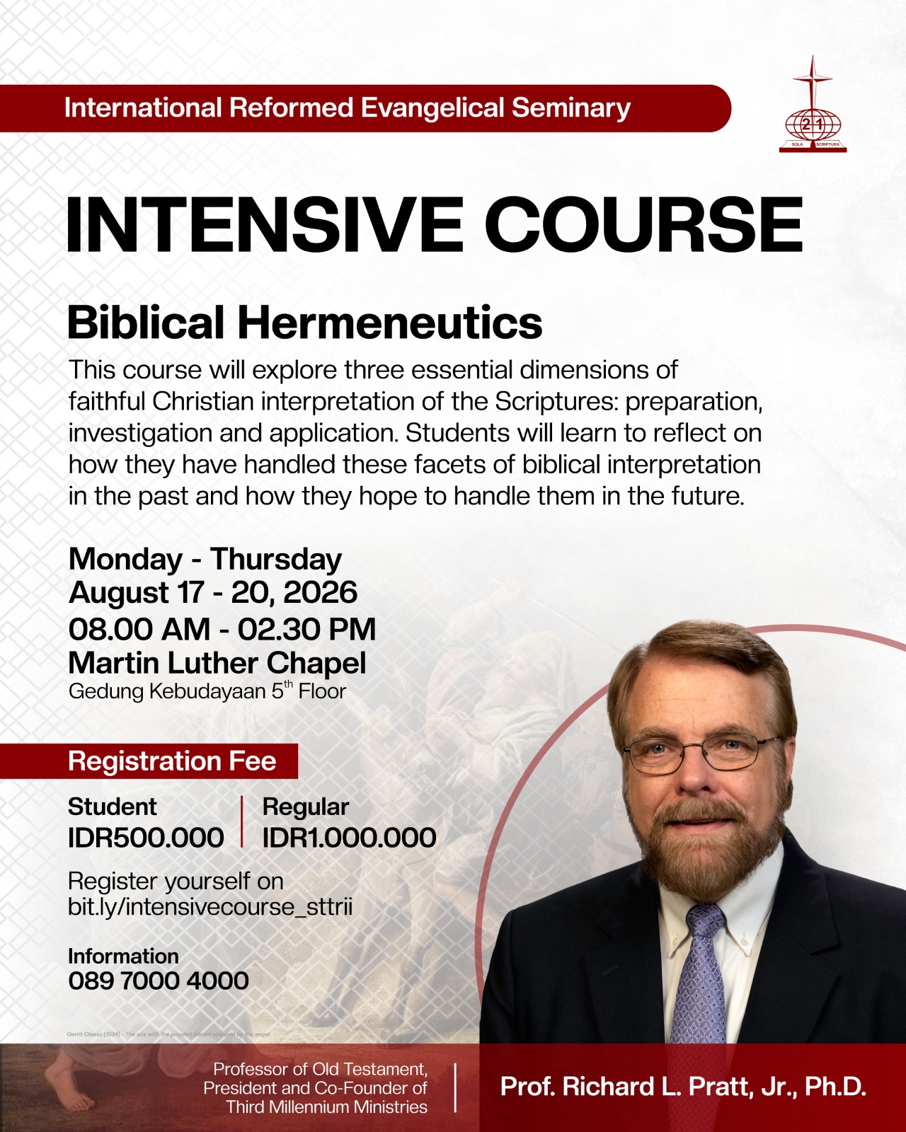 IRES - Biblical Hermeneutics (Intensive Course)