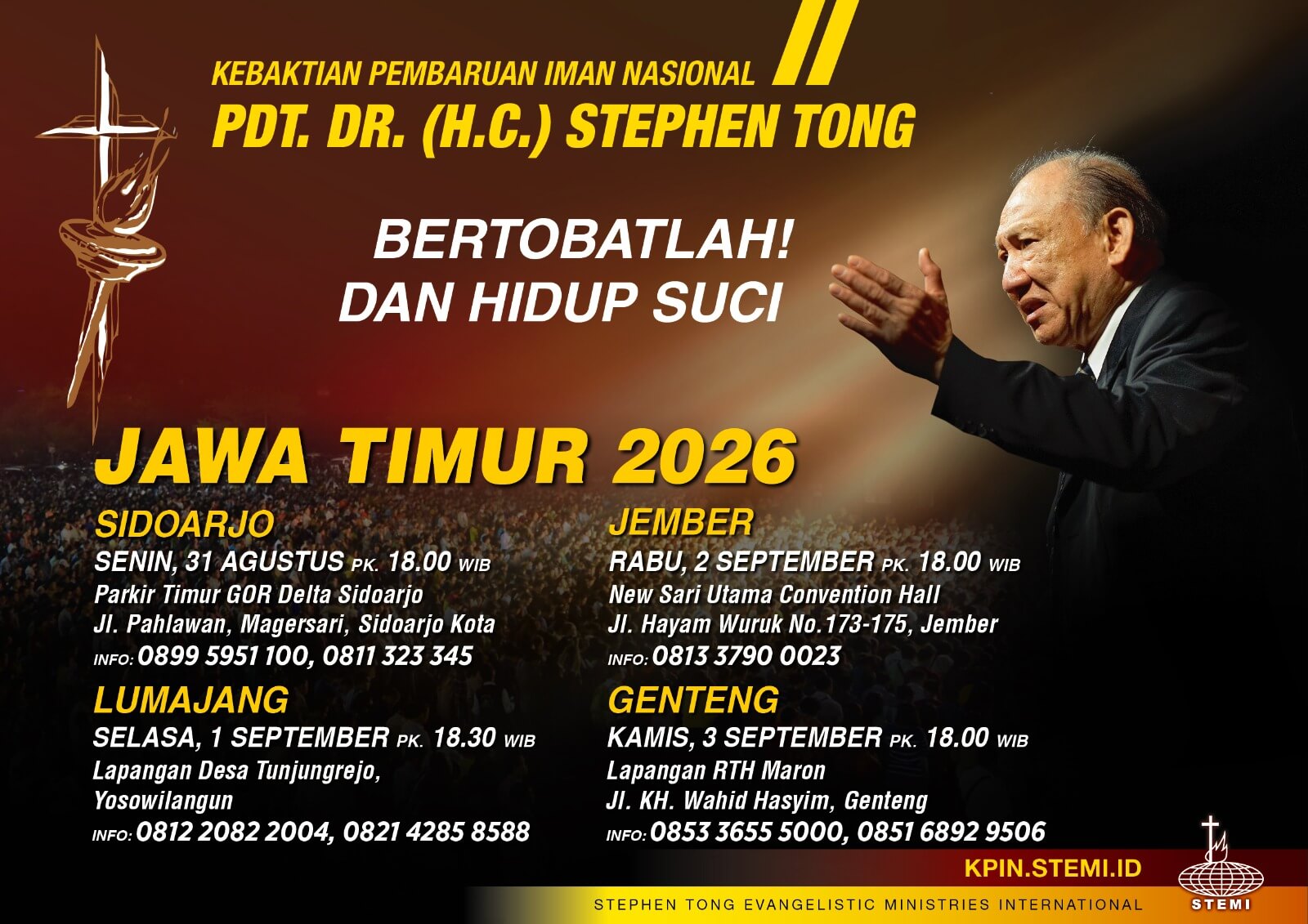 KPIN - Jawa Timur 2026 (Bertobatlah! dan Hidup Suci)