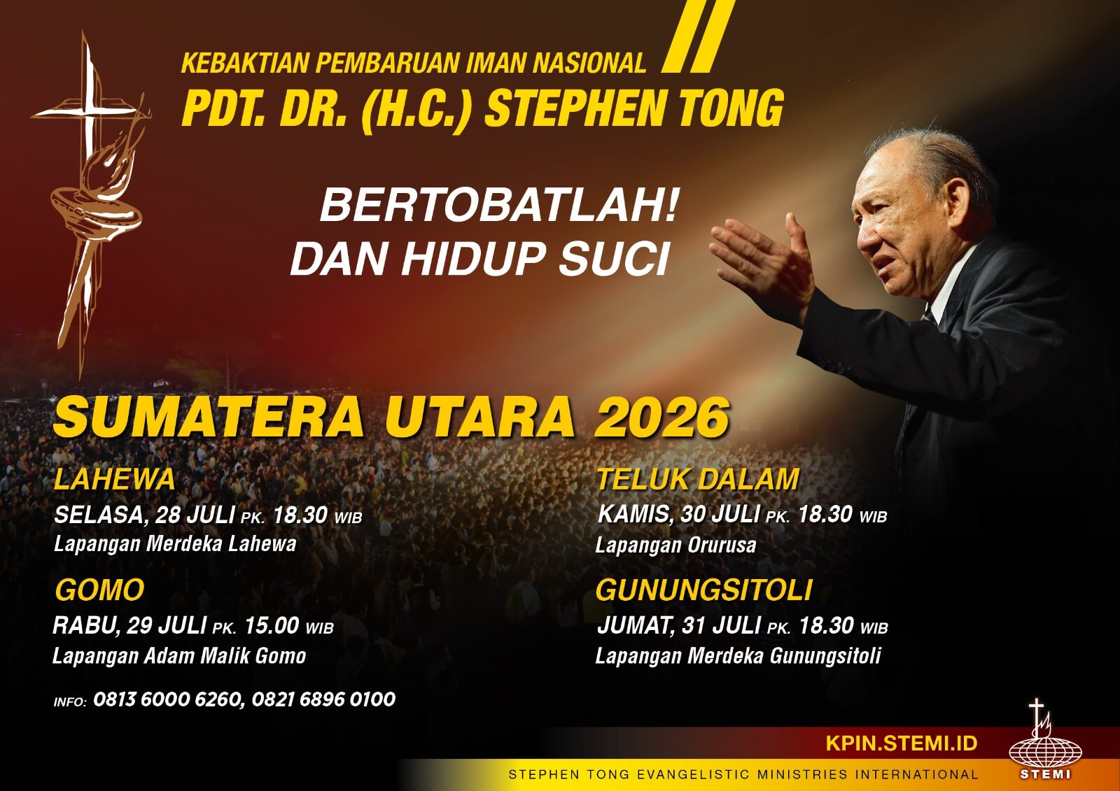 KPIN - Sumatera Utara 2026 (Bertobatlah! dan Hidup Suci)