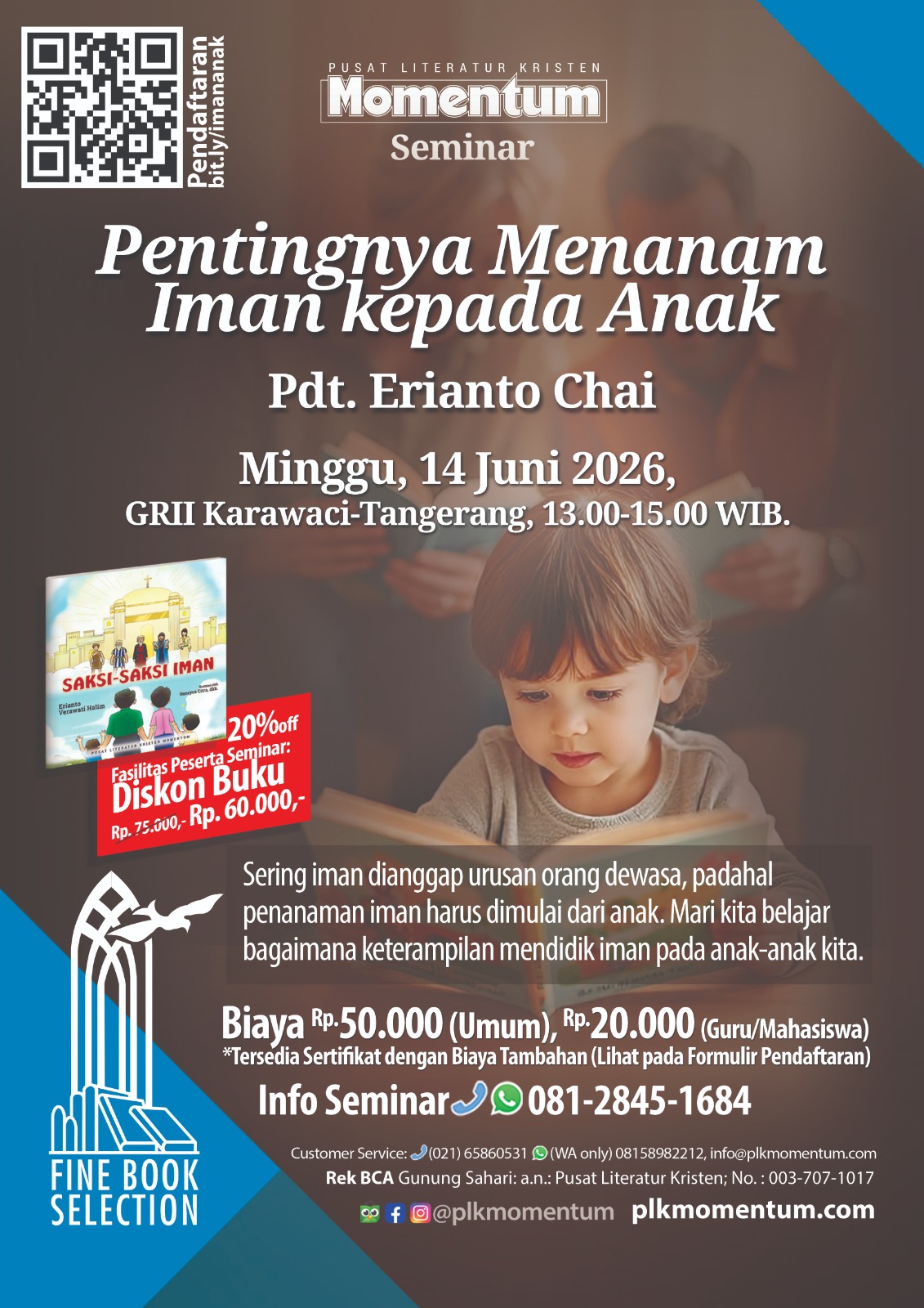 Seminar Momentum - Pentingnya Menanam Iman kepada Anak