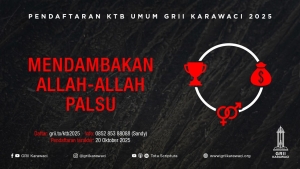 Pendaftaran KTB Umum 2025 : Mendambakan Allah-Allah Palsu