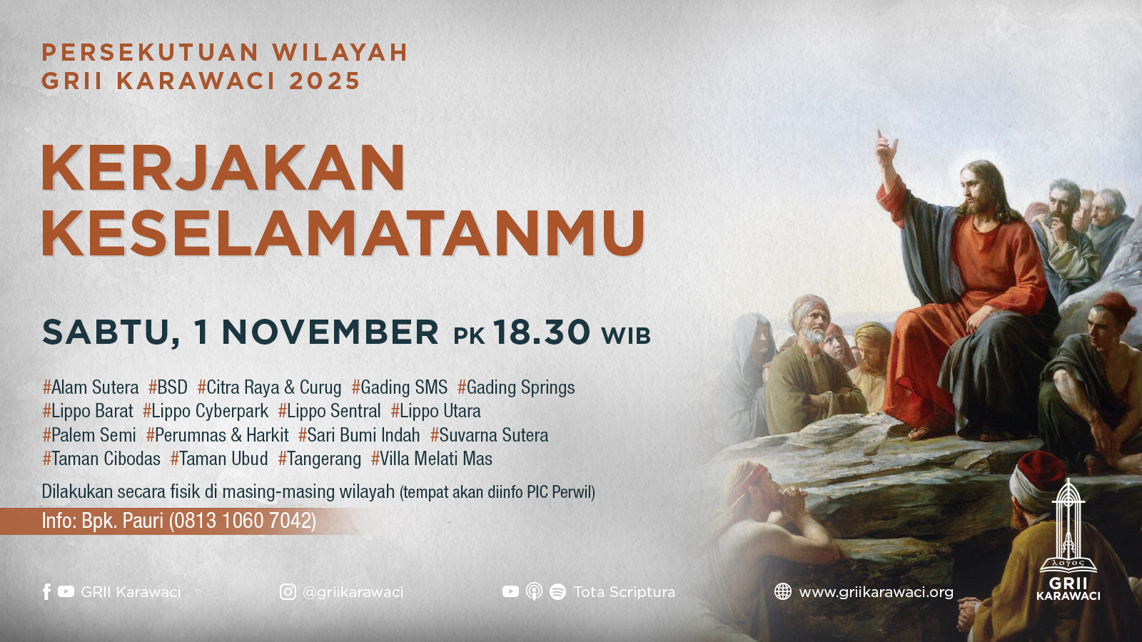 Persekutuan Wilayah 2025 #5 - Kerjakan Keselamatanmu
